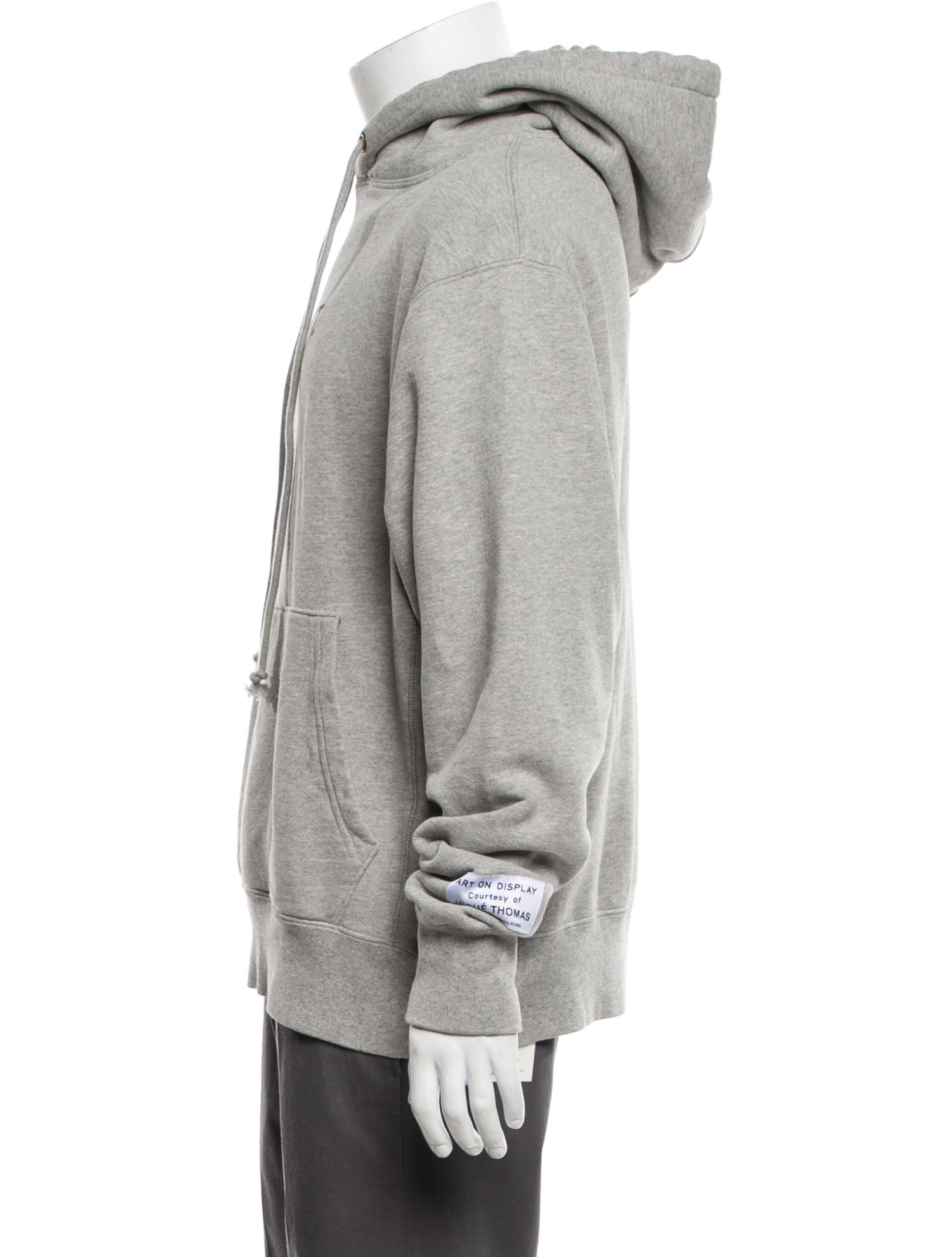 Gallery Dept. Graphic Print V-Neck Hoodie